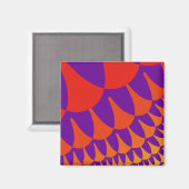 Aimant Scales rouges et orange (Recto/Verso)