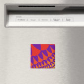 Aimant Scales rouges et orange (In Situ (Lave-vaisselle))