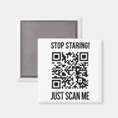 Aimant Scan Me QR Code : Choisissez la gentillesse chaque (Recto/Verso)