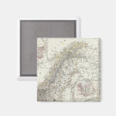 Aimant Scandinavie, Suède, Norvège (Recto/Verso)