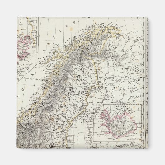 Aimant Scandinavie, Suède, Norvège (Devant)