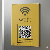 Aimant Scanner le code QR pour le panneau magnétique WiFi
