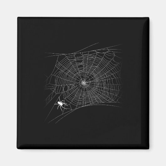 Aimant Scanner Web - Black Widow Halloween (Devant)