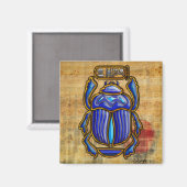 Aimant Scarab égyptien antique (Recto/Verso)