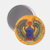 Aimant Scarab sacré de l'Egypte ancienne (Recto/Verso)