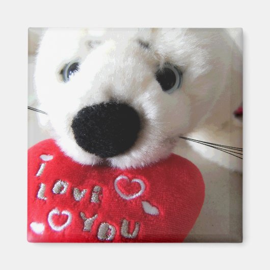 Aimant Sceau Avec Amour (Devant)