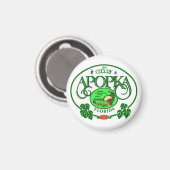 Aimant Sceau d'Apopka, Floride (Recto/Verso)