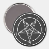 Aimant Sceau de Baphomet CoS (Recto/Verso)