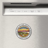 Aimant Sceau de l'État du Kansas (In Situ (Lave-vaisselle))