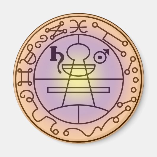 Aimant Sceau de Salomon (Devant)