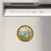 Aimant Sceau d'État de Californie (In Situ (Lave-vaisselle))