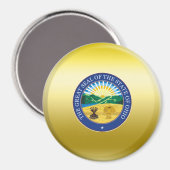 Aimant Sceau d'État de l'Ohio (Recto/Verso)