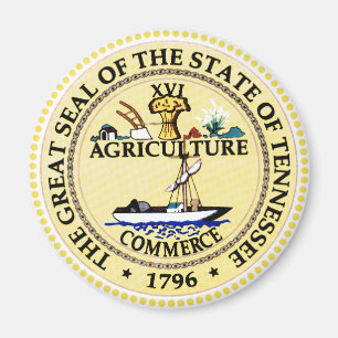 Aimant Sceau d'état du Tennessee