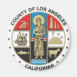 Aimant Sceau du comté de Los Angeles