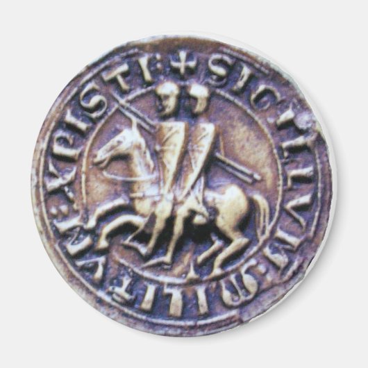 AIMANT SCEAU DU MODÈLE DES CHEVALIERS (Devant)