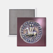 AIMANT SCEAU DU MODÈLE DES CHEVALIERS (Recto/Verso)