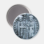 AIMANT SCEAU DU MODÈLE DES CHEVALIERS (Recto/Verso)