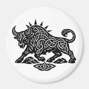 Aimant Sceau du Taureau du Taureau — Tatouage de zodiaque