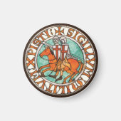 Aimant Sceau modèle des chevaliers (Devant)