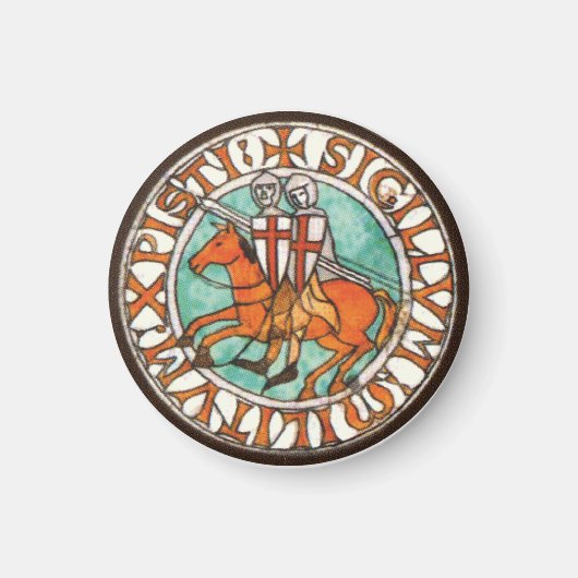 Aimant Sceau modèle des chevaliers (Devant)