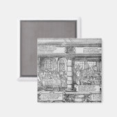 Aimant Scène bancaire (Recto/Verso)