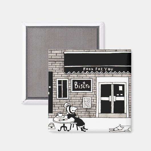 Aimant Scène d'action (Recto/Verso)