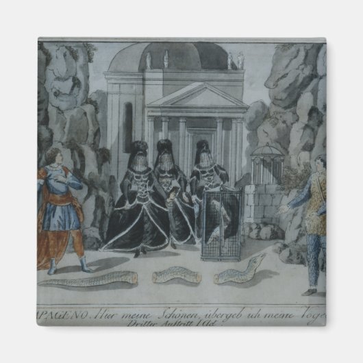 Aimant Scène de "La Flûte Magique" (Devant)