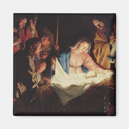 Aimant Scène de la Nativité (Devant)