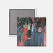 Aimant Scène de la rue de Berlin, 1913 (Recto/Verso)