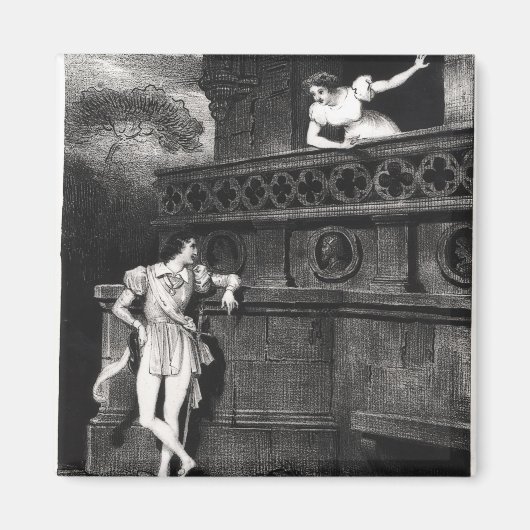 Aimant Scène de l'acte III de "Roméo et Juliette" (Devant)