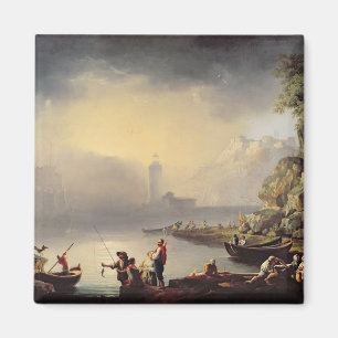 Aimant Scène de port