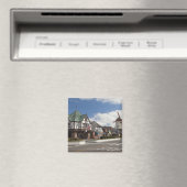 Aimant Scène de rue de l'historique Solvang, 'Le Danois (In Situ (Lave-vaisselle))