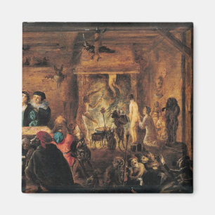 Aimant Scène de sorcellerie, 1633