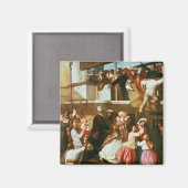 Aimant Scène d'embarquement (Recto/Verso)