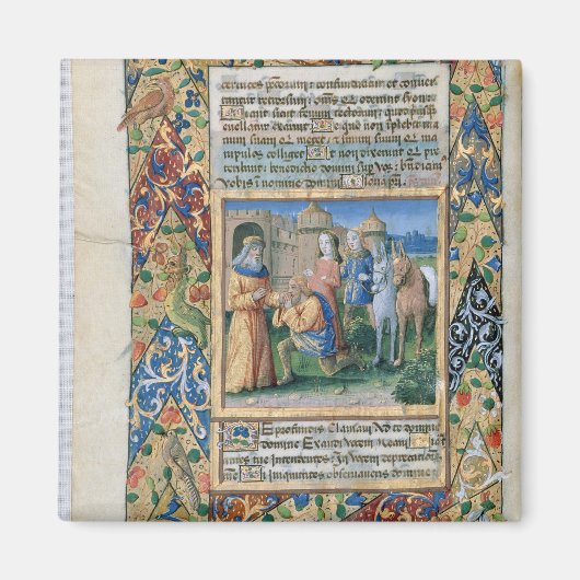 Aimant Scène des Heures de Louis d'Orléans (Devant)