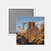 Aimant Scène désert de Southwest Monument Valley (Recto/Verso)