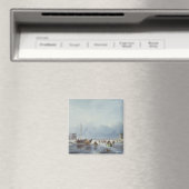 Aimant Scène d'hiver gelée (In Situ (Lave-vaisselle))