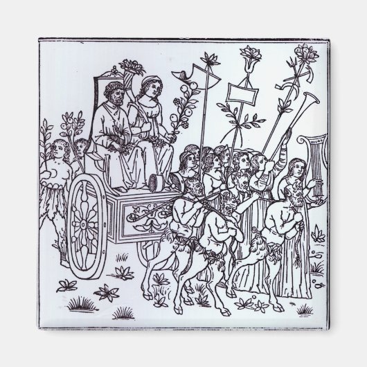 Aimant Scène du Decameron (Devant)