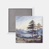 Aimant Scène du lac (Recto/Verso)