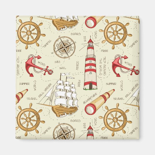 Aimant Scène Océanique (Devant)