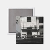 Aimant Scène urbaine aux Etats-Unis (Recto/Verso)