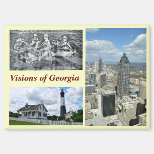 Aimant Scènes d'Atlanta, Géorgie