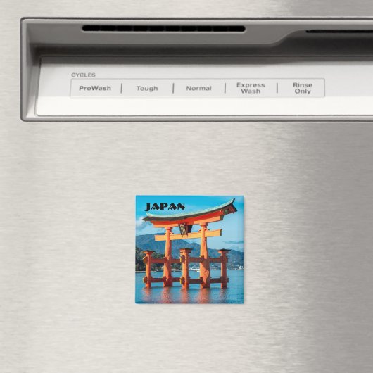 Aimant Scenic landscape with Japanese Torii Gate (In Situ (Lave-vaisselle))