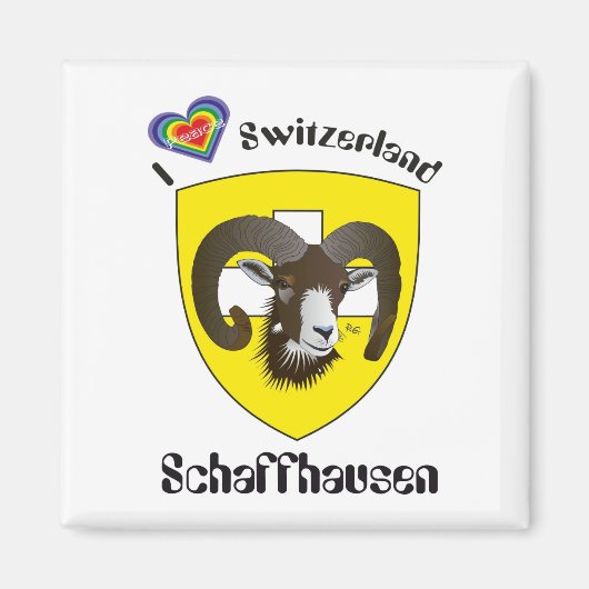 Aimant Schaffhouse Suisse (Devant)