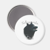 Aimant Schipperke Papa 2 (Recto/Verso)