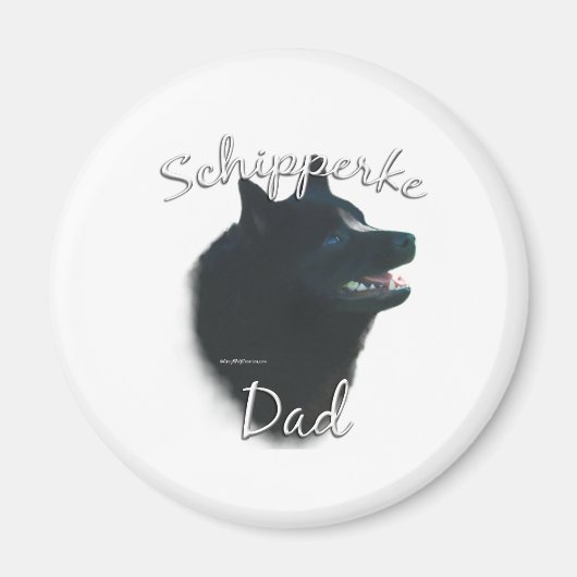 Aimant Schipperke Papa 2 (Devant)