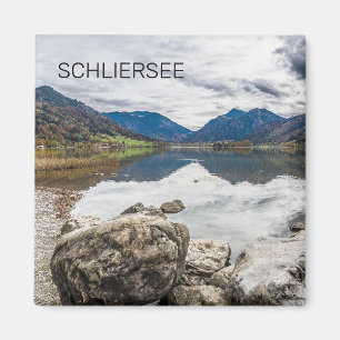Aimant Schliersee Bavière Lac Allemagne Panorama Souvenir