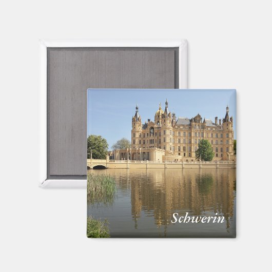 Aimant Schloss Schwerin (Recto/Verso)