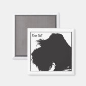 Aimant Schnauzer (Recto/Verso)
