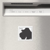 Aimant Schnauzer (In Situ (Lave-vaisselle))
